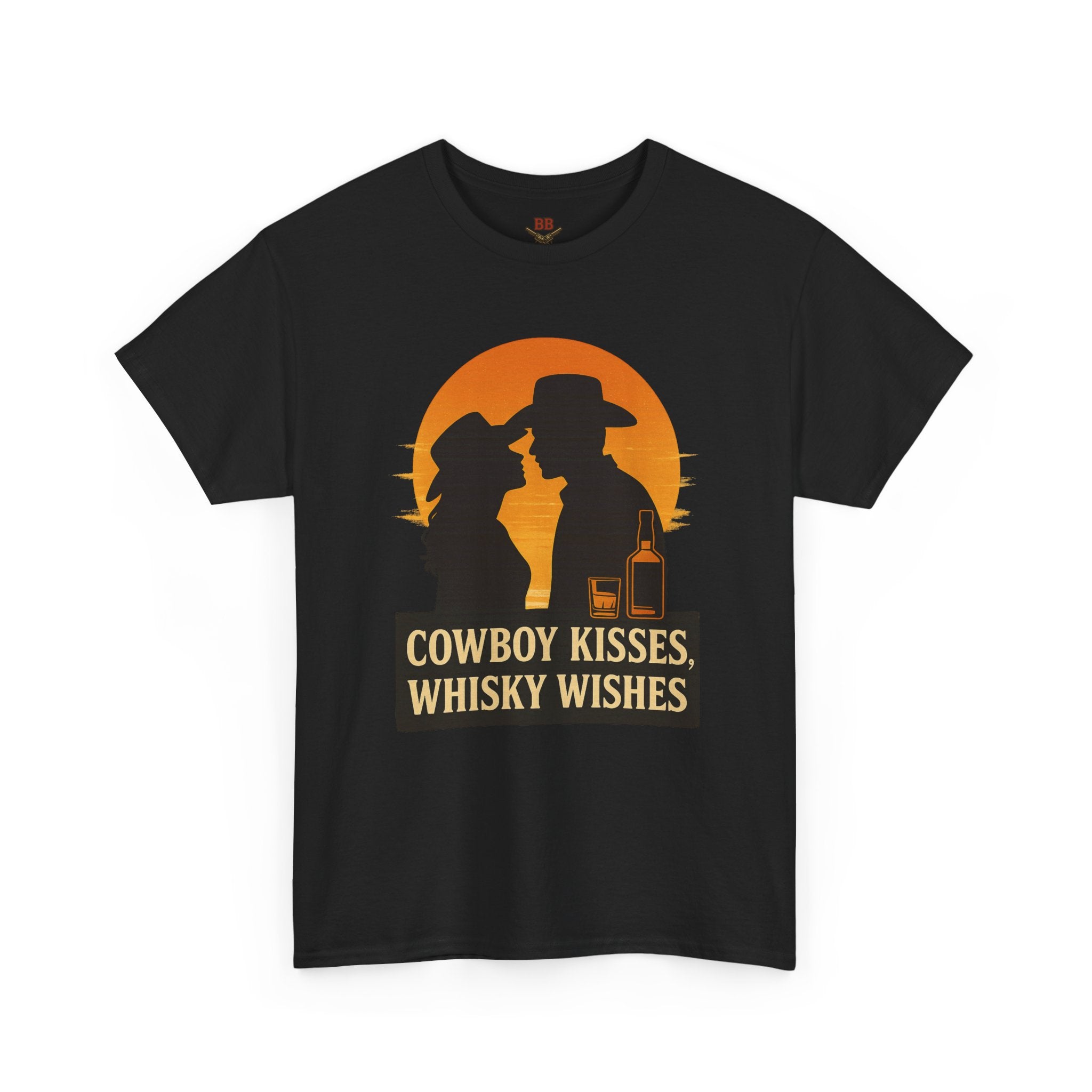 Cowboy Kisses Whisky Wishes Tee