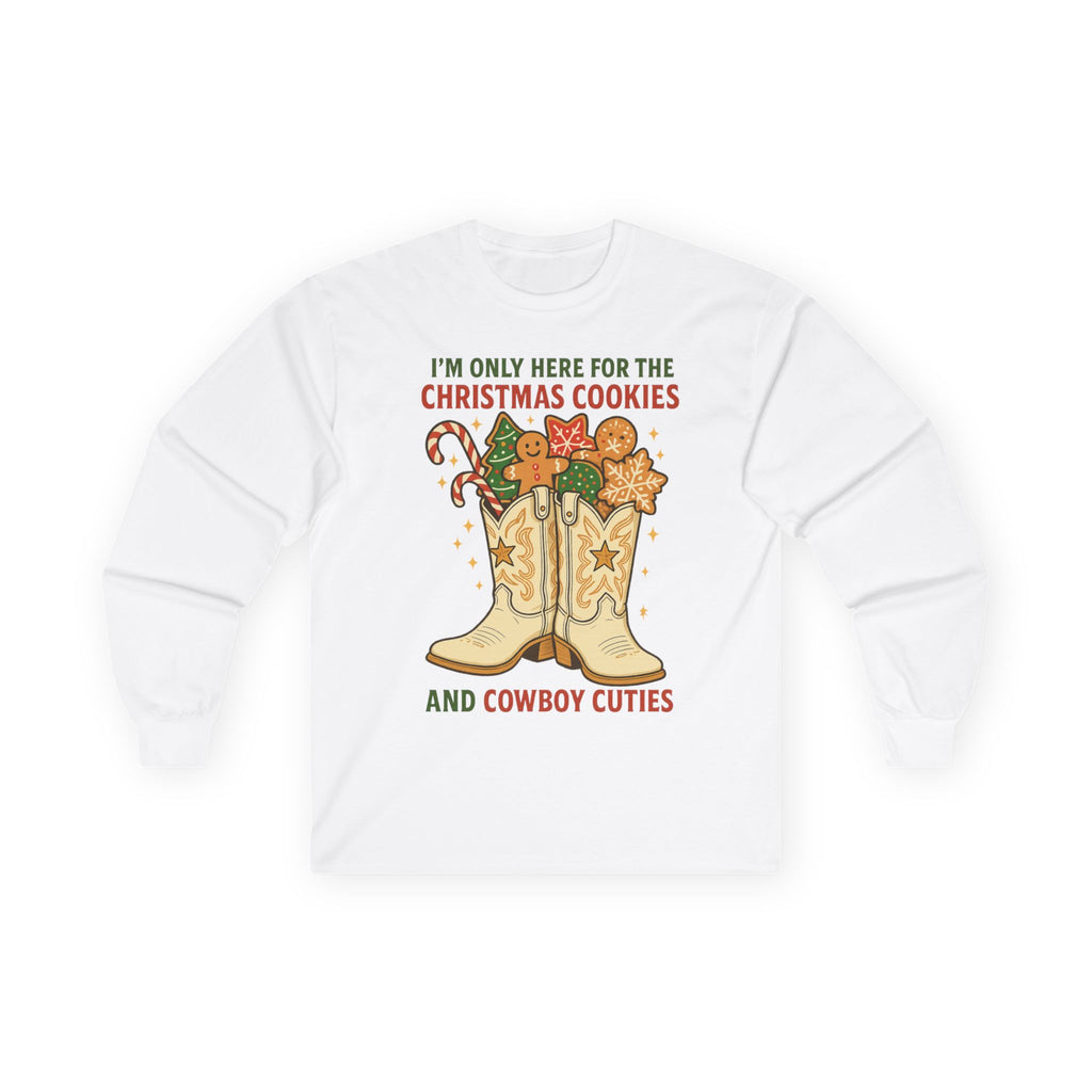 Christmas Cookies and Cowboy Cuties Long Sleeve Tee
