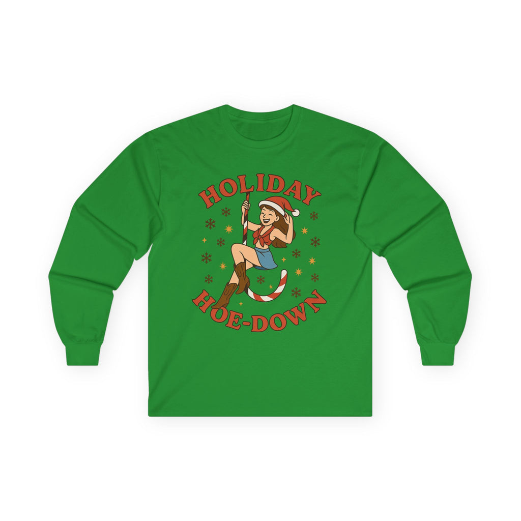 Holiday Hoe-Down Cowgirl long sleeve tee