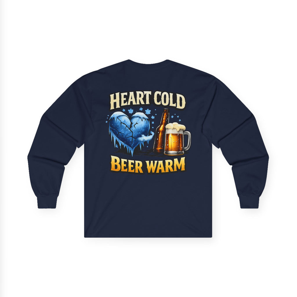 Heart Cold Beer Warm Long Sleeve