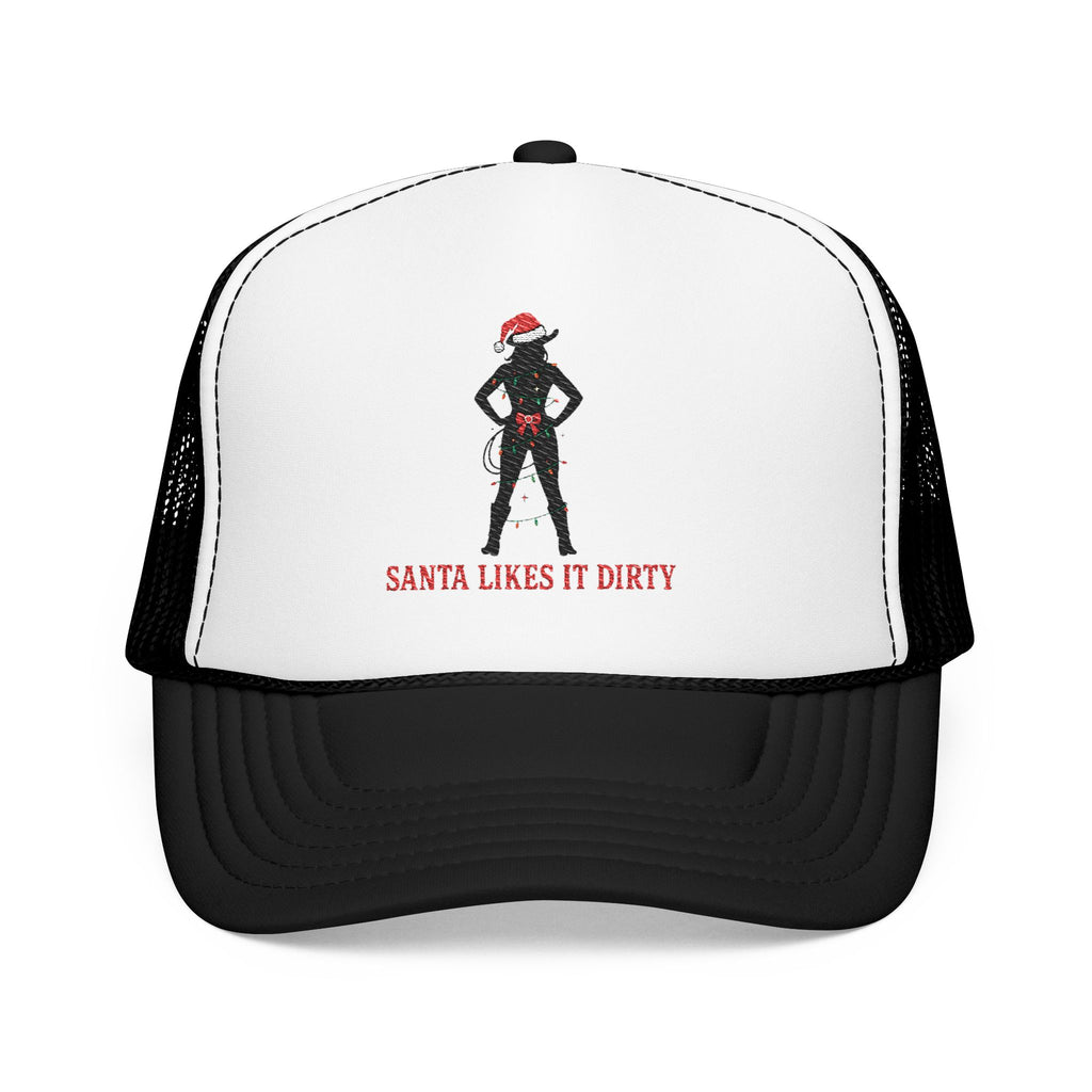 Santa Likes It Dirty trucker hat