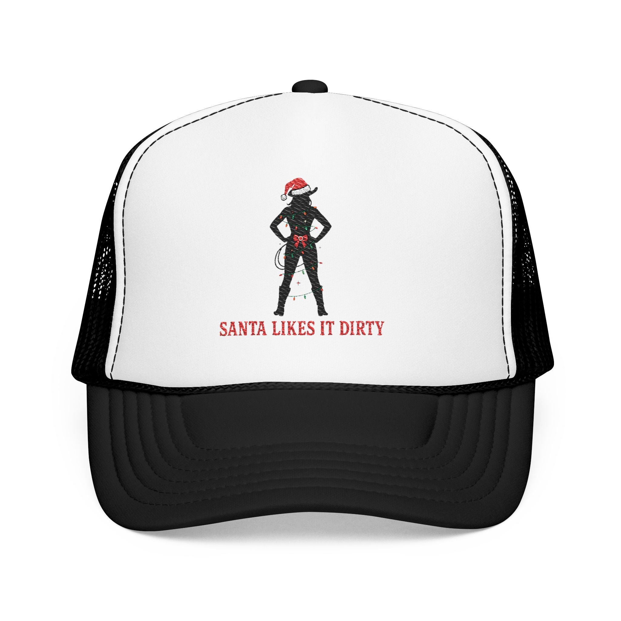 Santa Likes It Dirty trucker hat