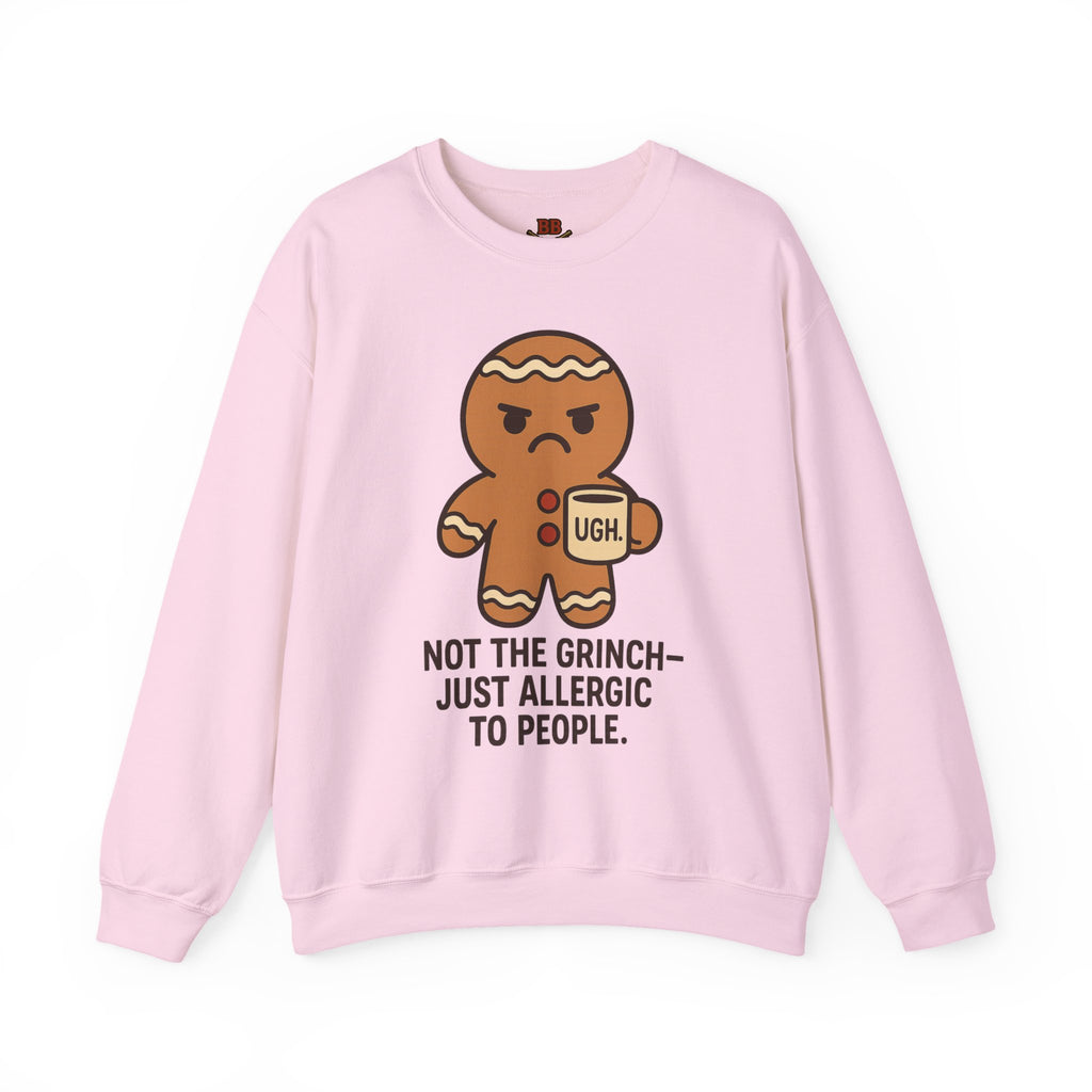 Not the Grinch Just Allergic to People Sweatshirt