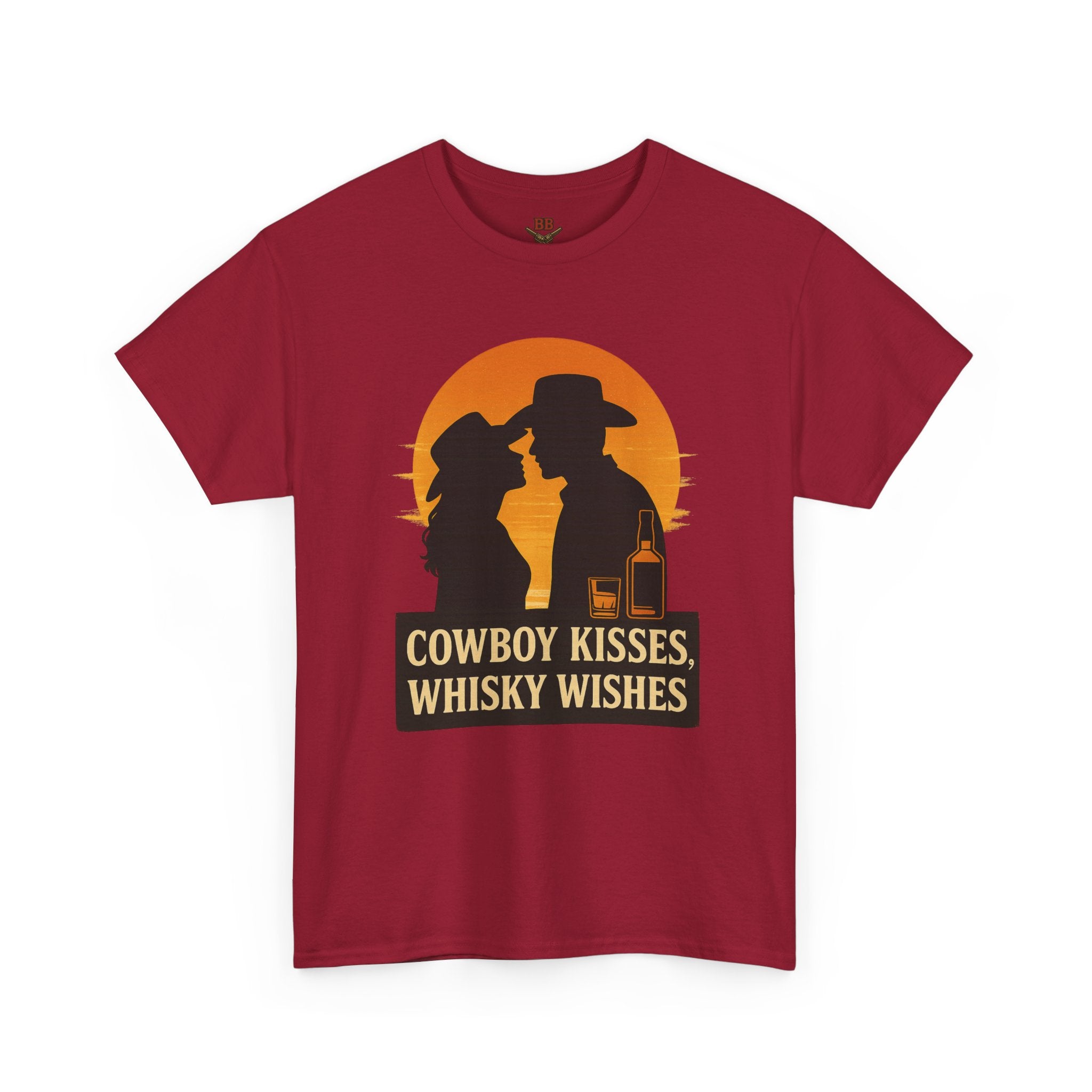 Cowboy Kisses Whisky Wishes Tee