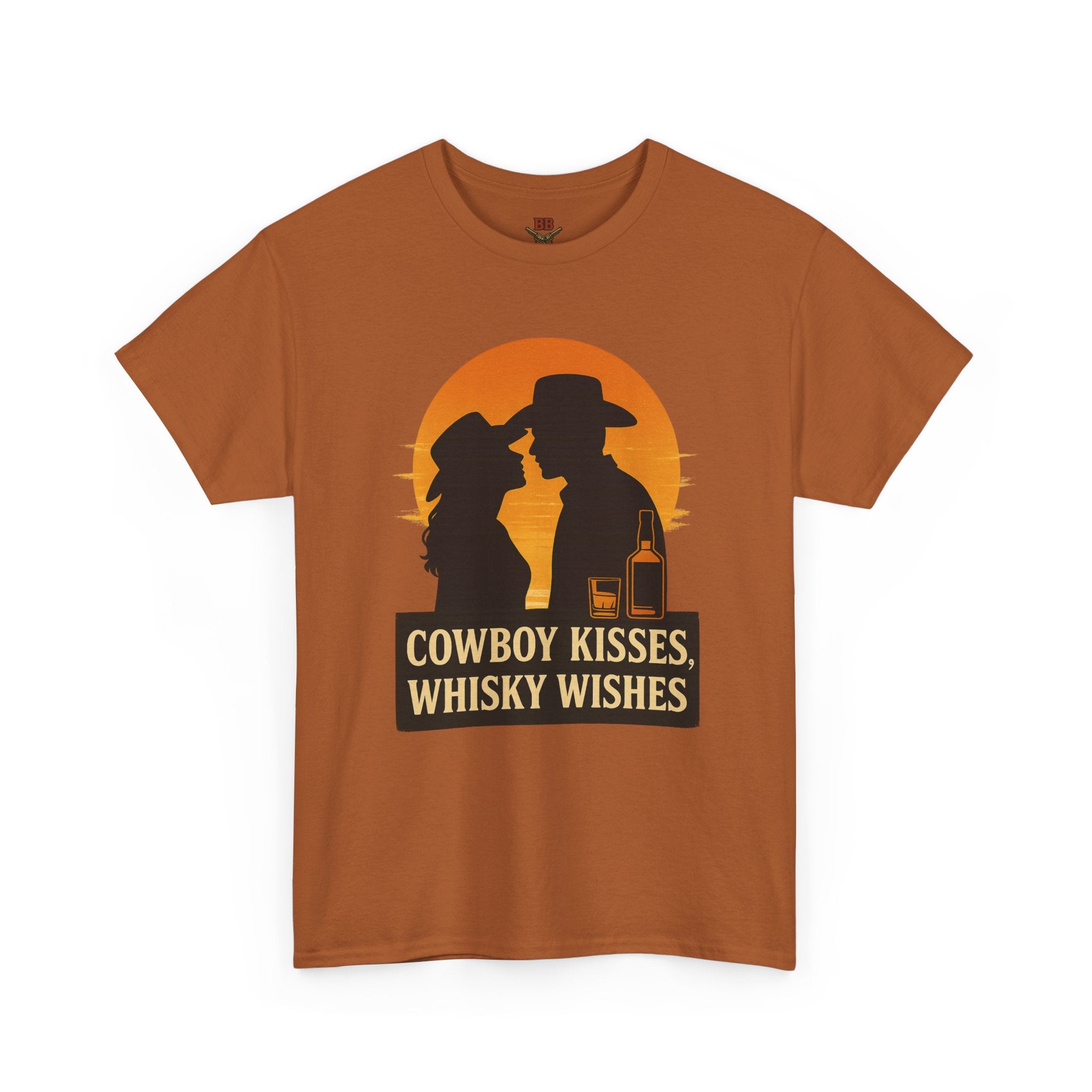Cowboy Kisses Whisky Wishes Tee