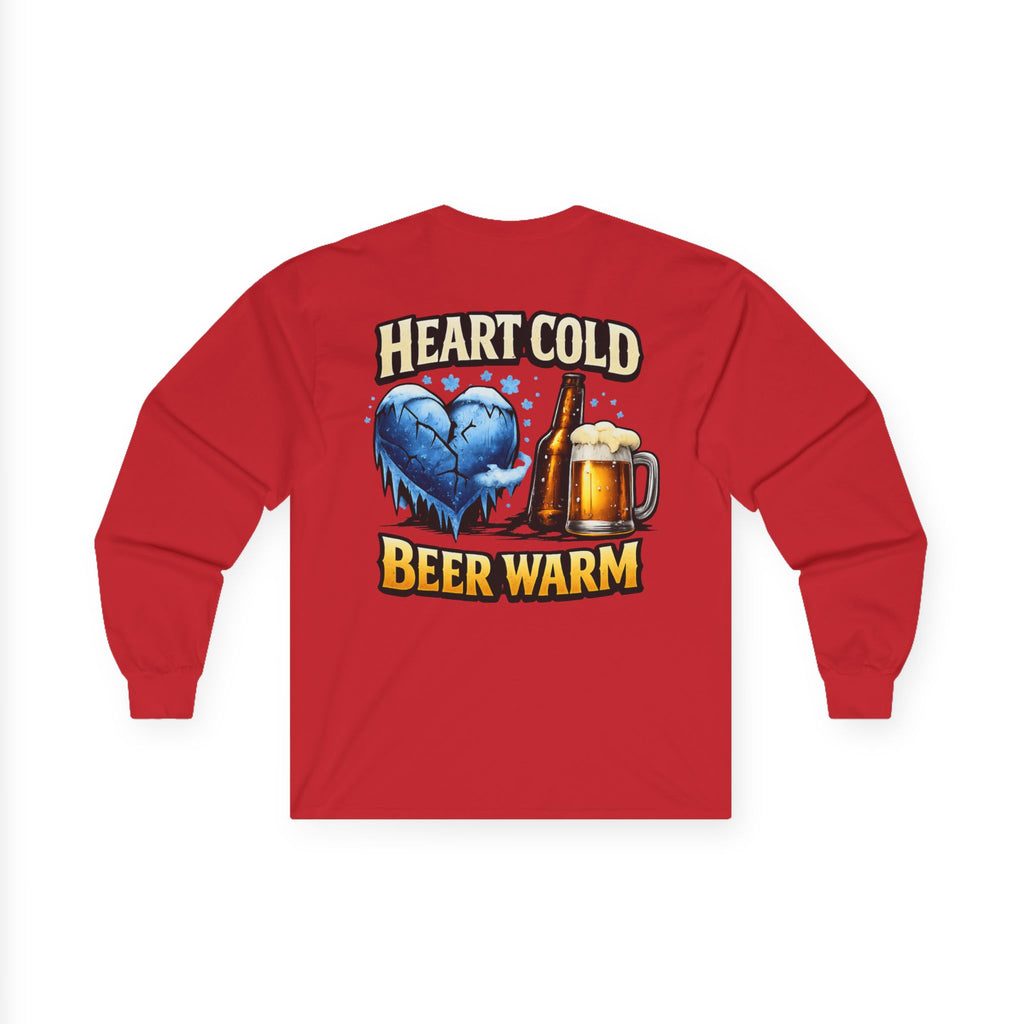 Heart Cold Beer Warm Long Sleeve
