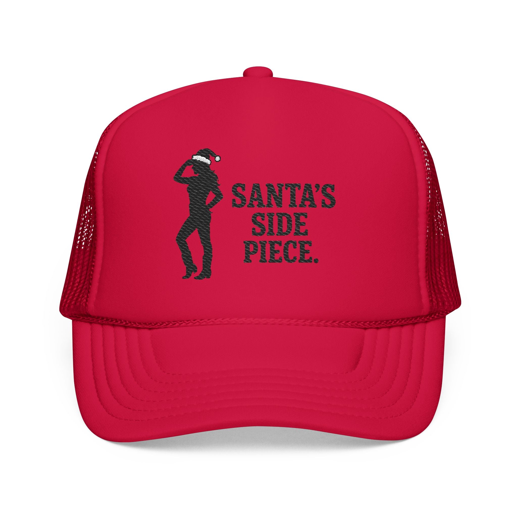 Santa's Side Piece Trucker Hat
