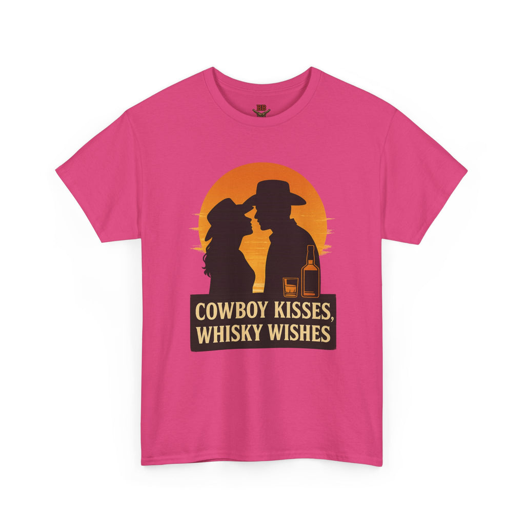 Cowboy Kisses Whisky Wishes Tee