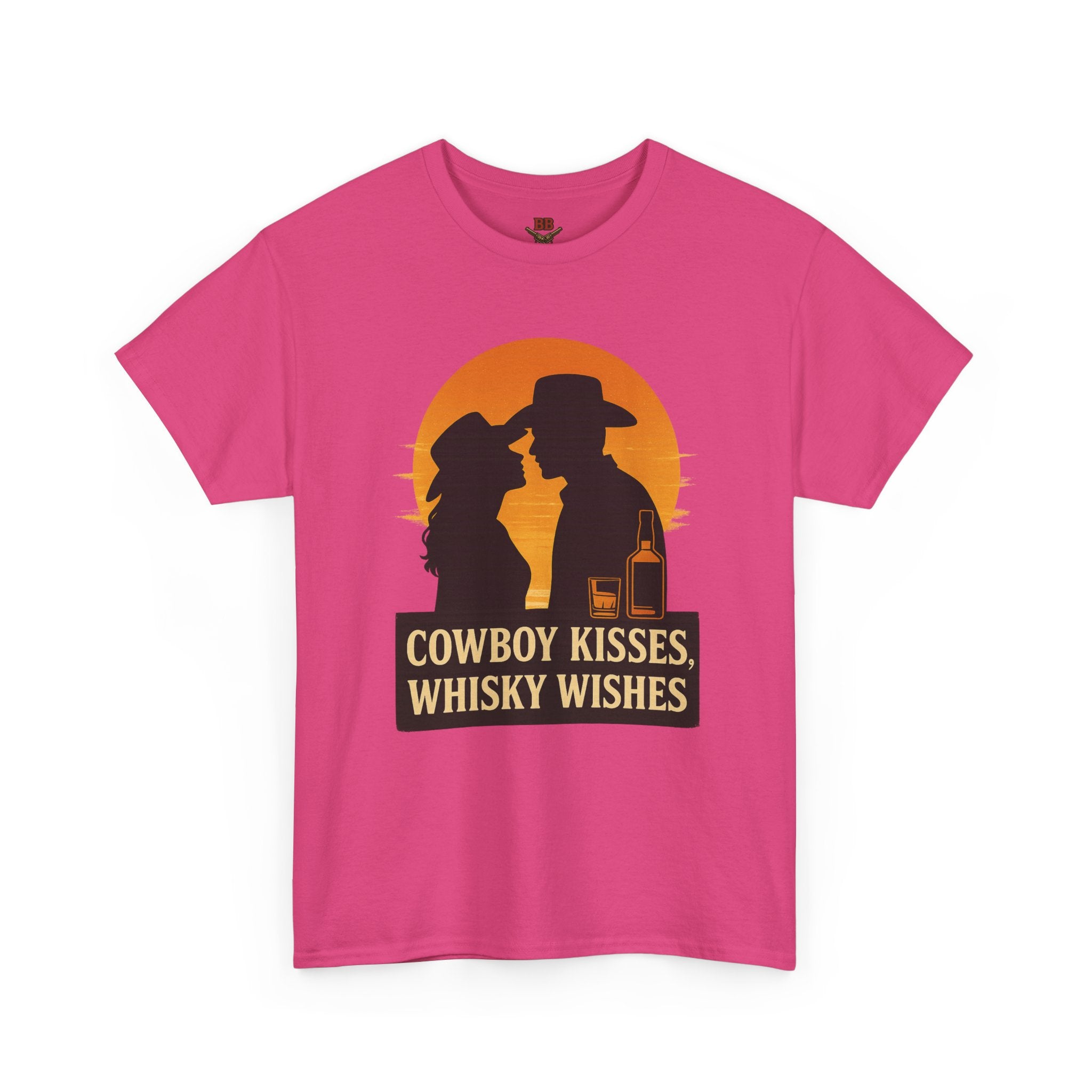 Cowboy Kisses Whisky Wishes Tee