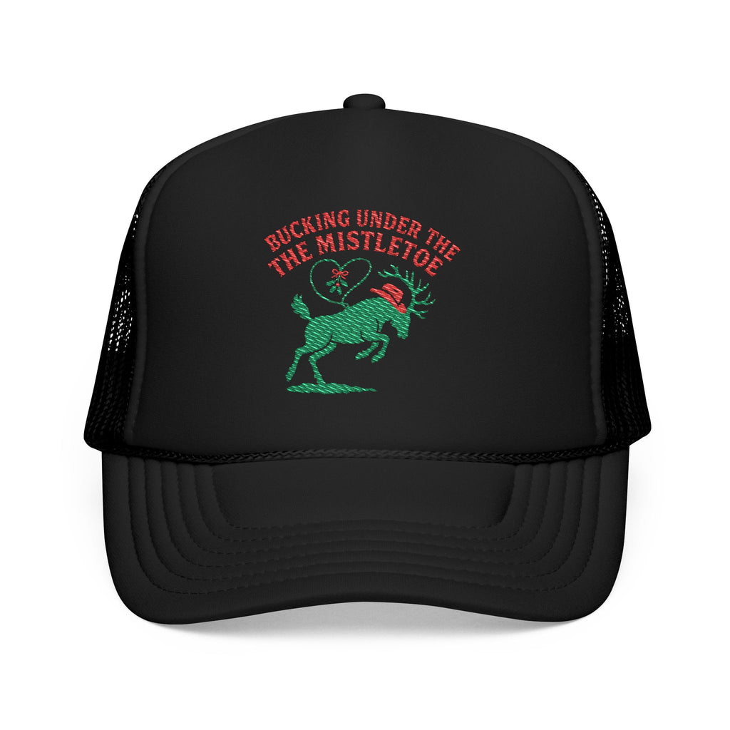 Bucking Under the Mistletoe Trucker Hat