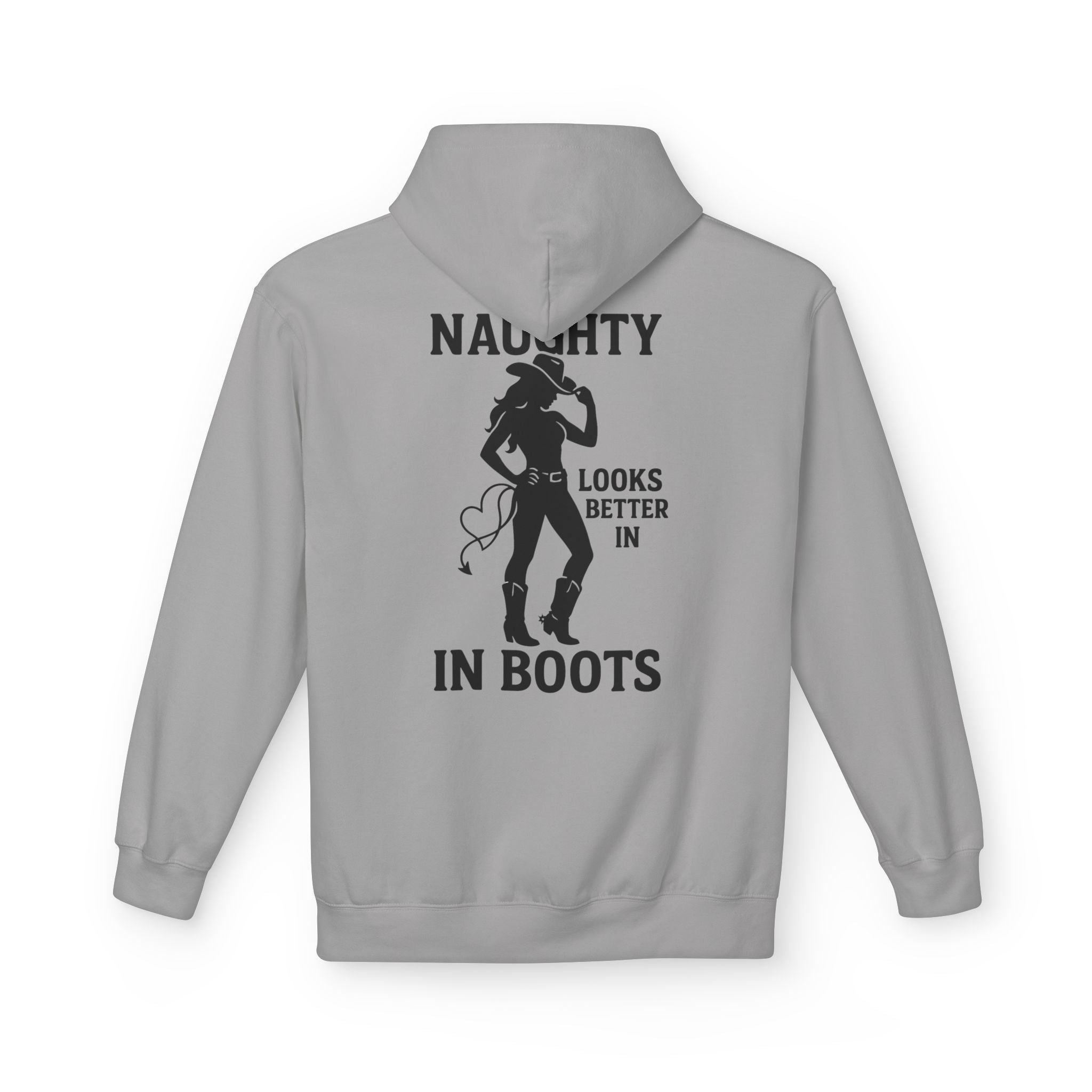 Naughty in Boots Hoodie