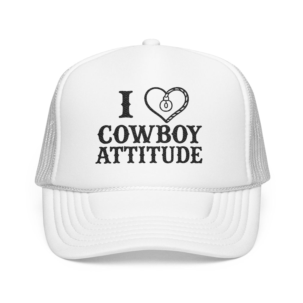 I Love Cowboy Attitude Hat