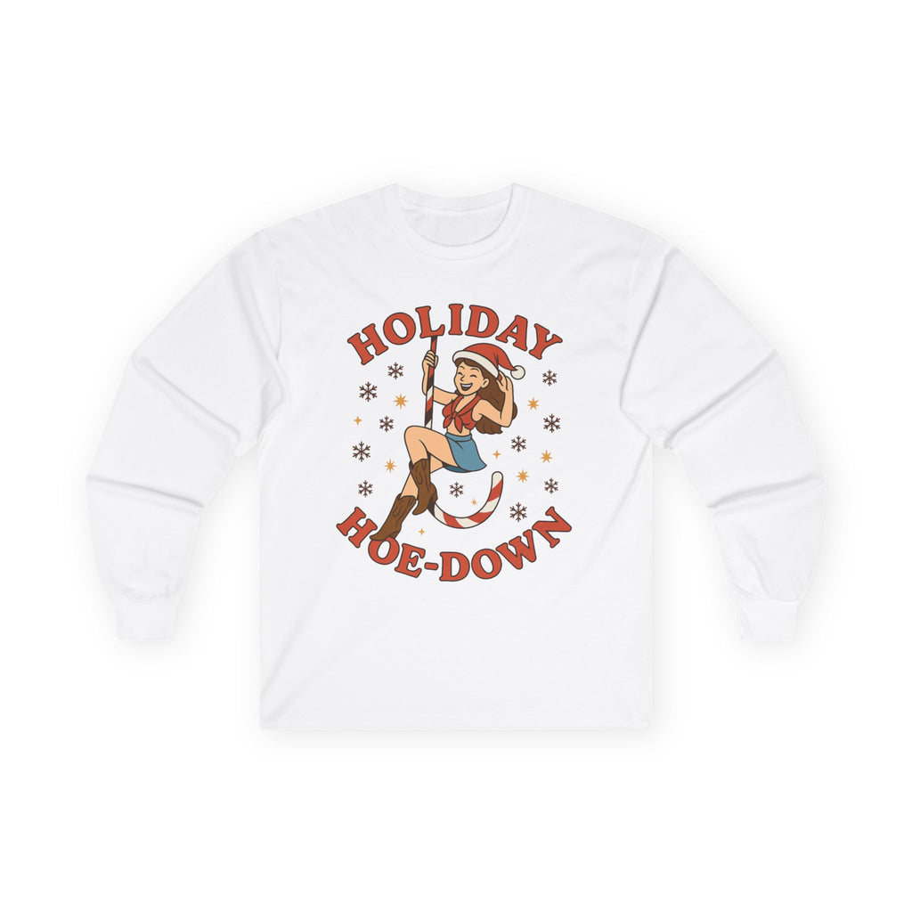 Holiday Hoe-Down Cowgirl long sleeve tee
