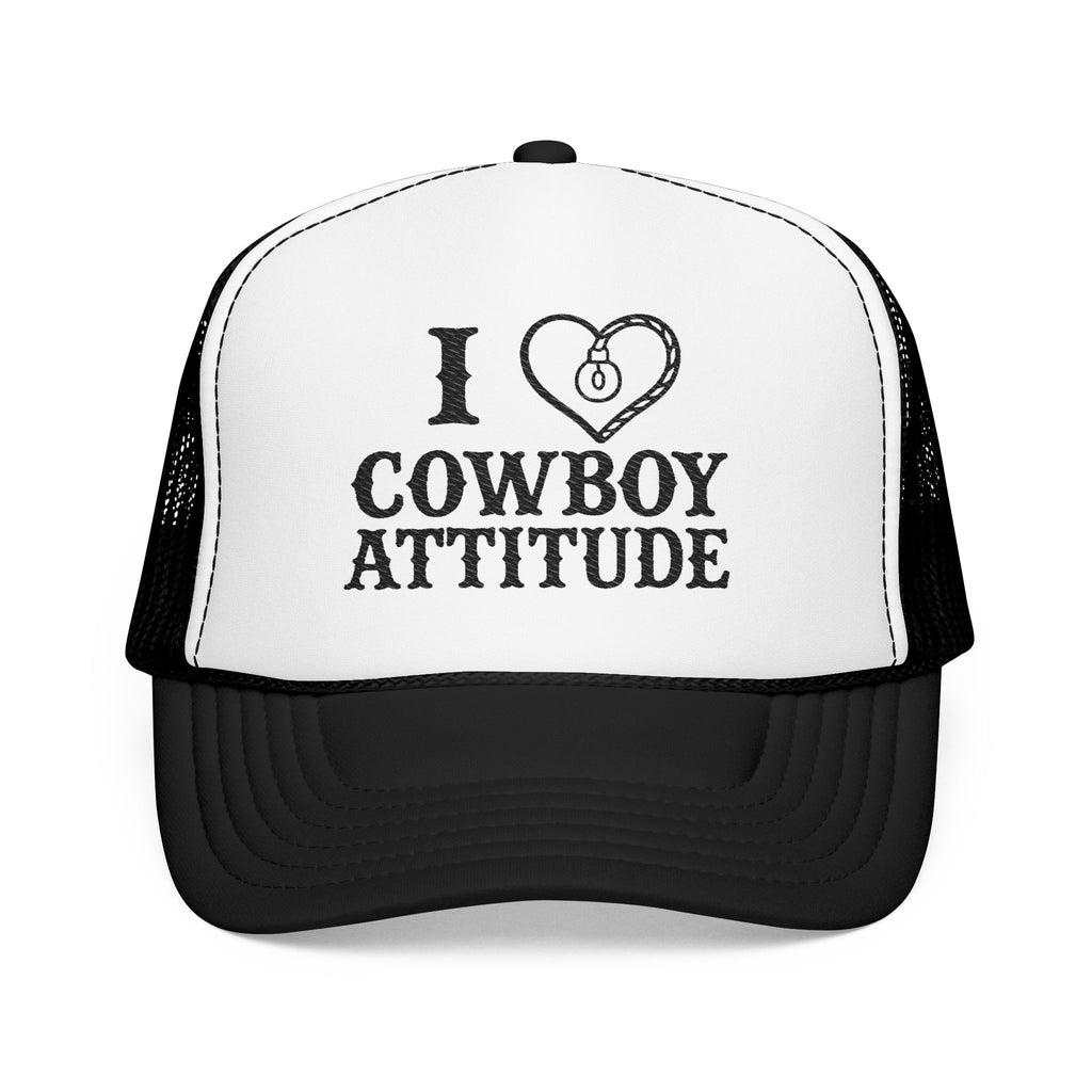 I Love Cowboy Attitude Hat