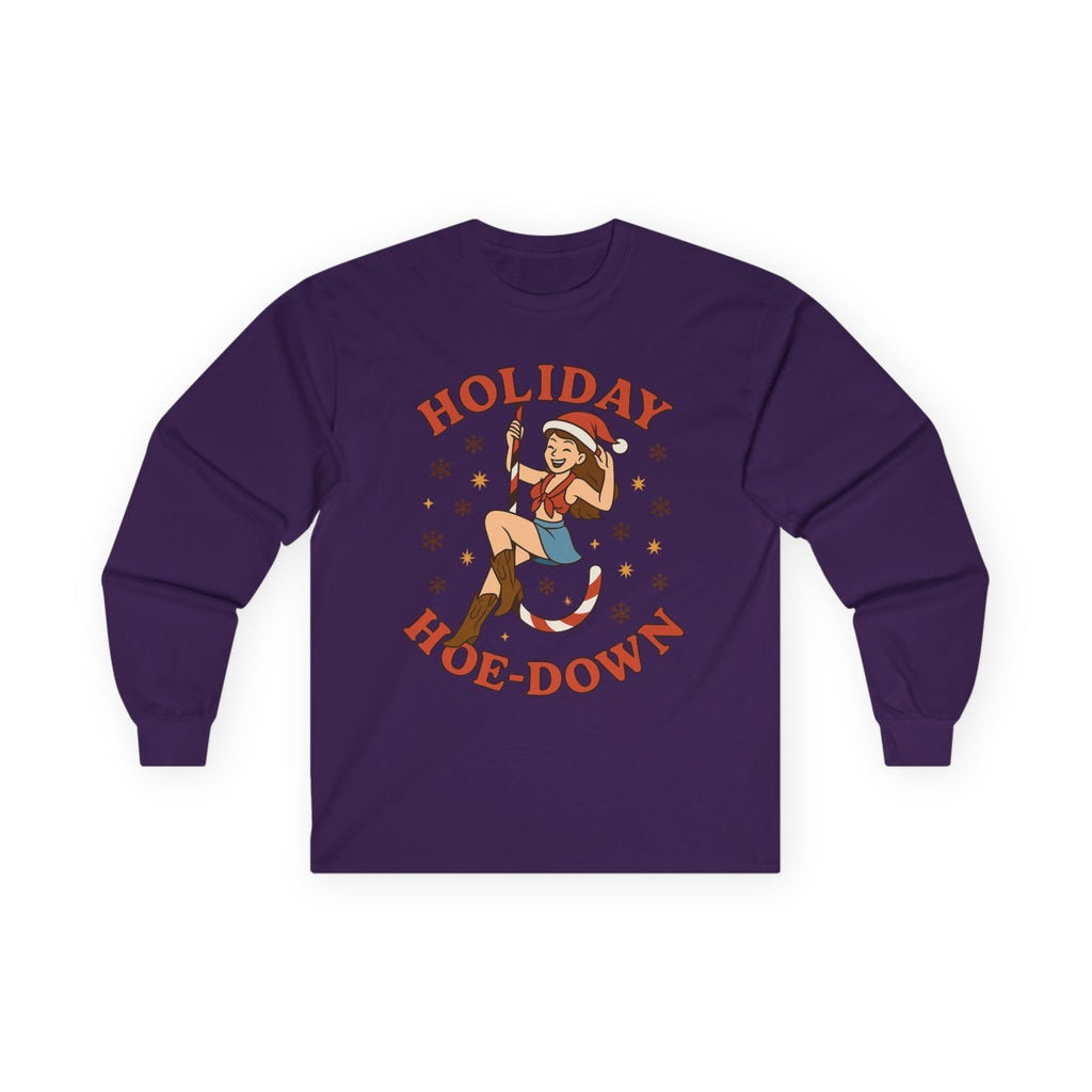 Holiday Hoe-Down Cowgirl long sleeve tee
