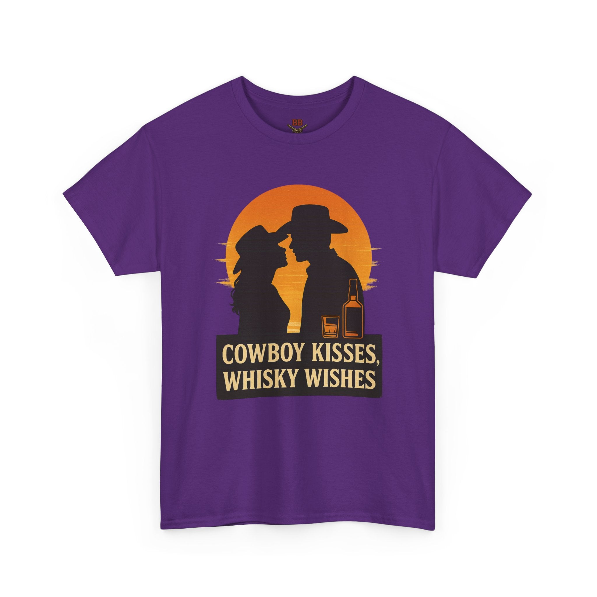 Cowboy Kisses Whisky Wishes Tee