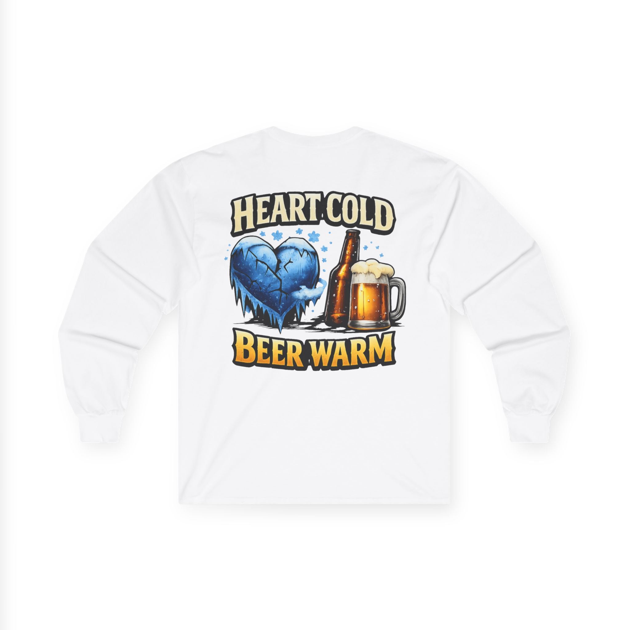 Heart Cold Beer Warm Long Sleeve