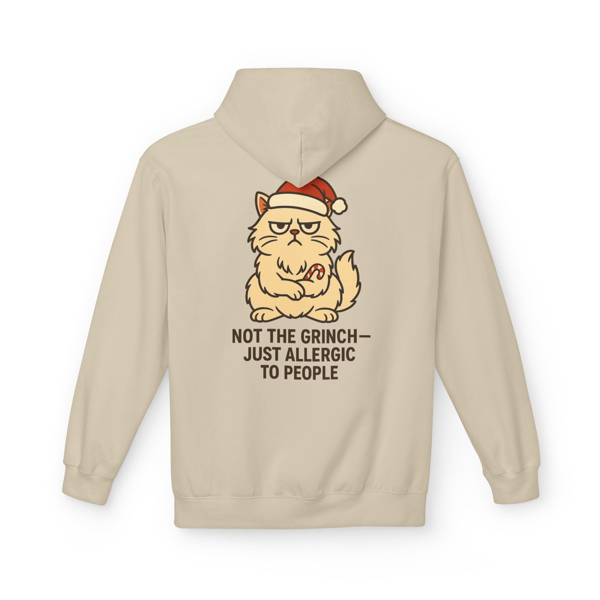 Grumpy Cat in Santa Hat Hoodie