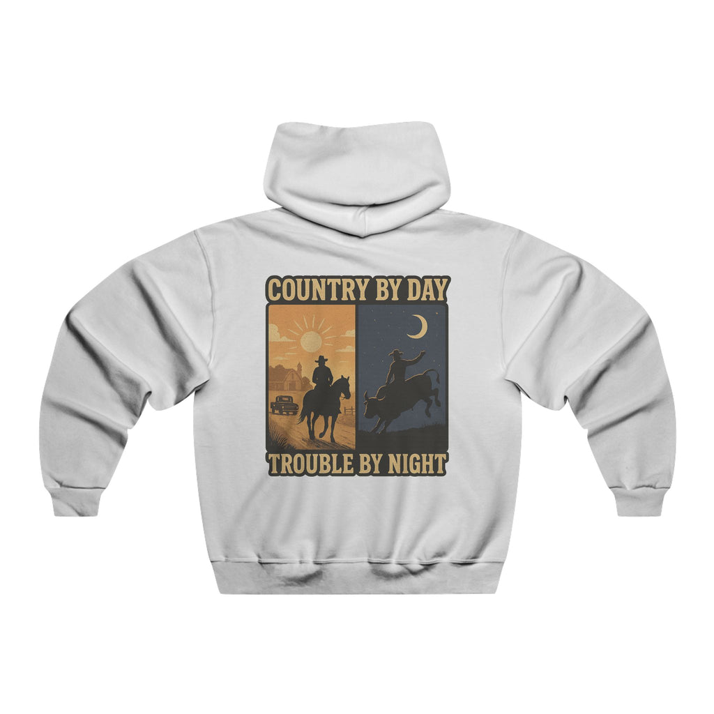 Country By Day Trouble By Night hoodie