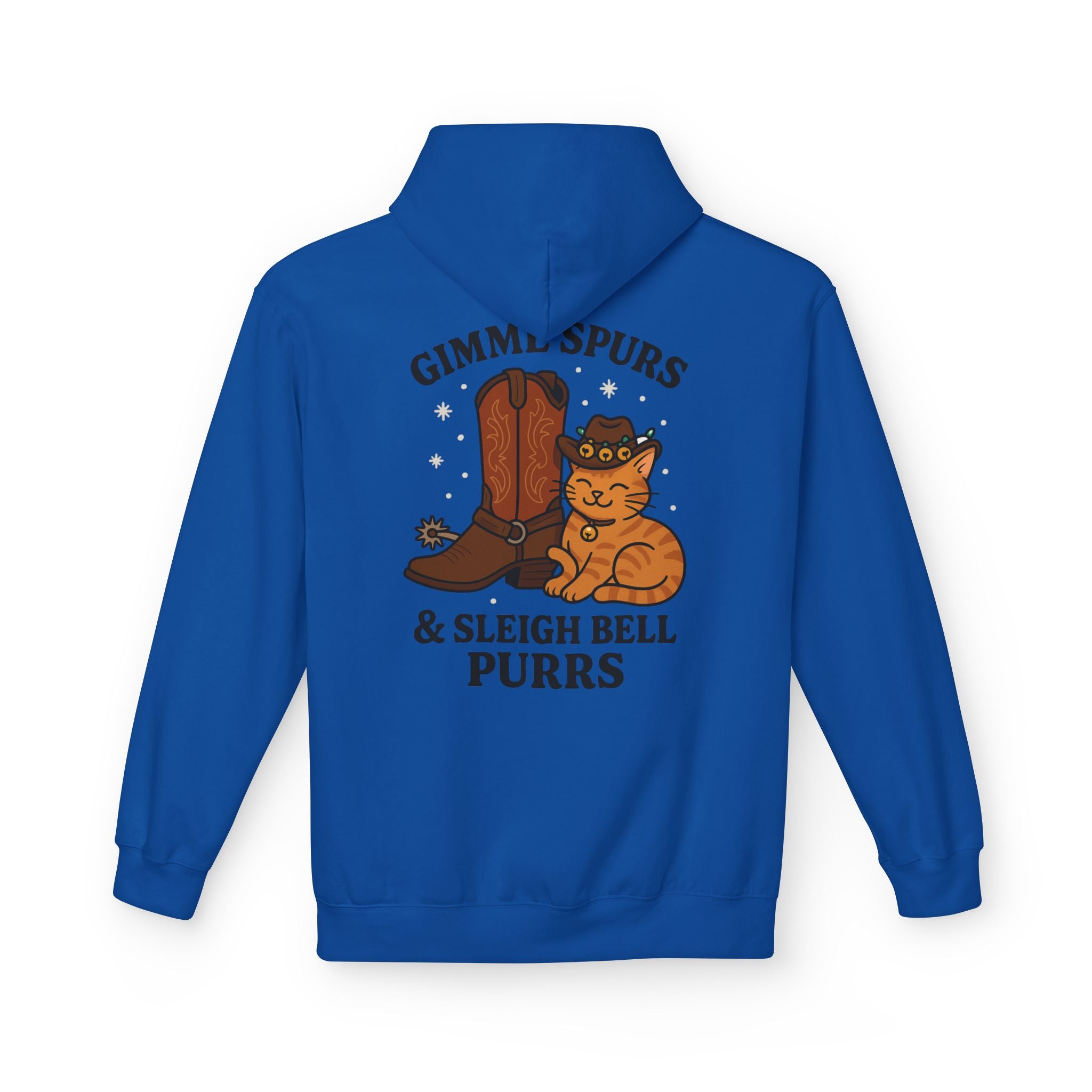 Gimme Spurs & Sleigh Bell Purrs Hoodie