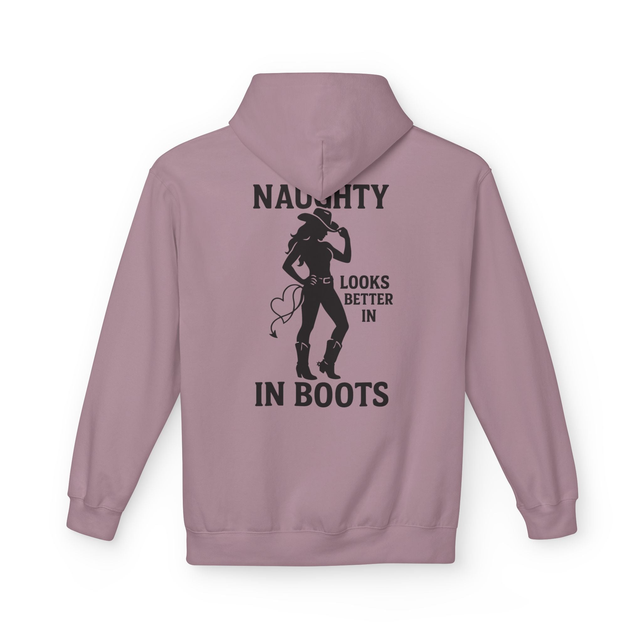 Naughty in Boots Hoodie