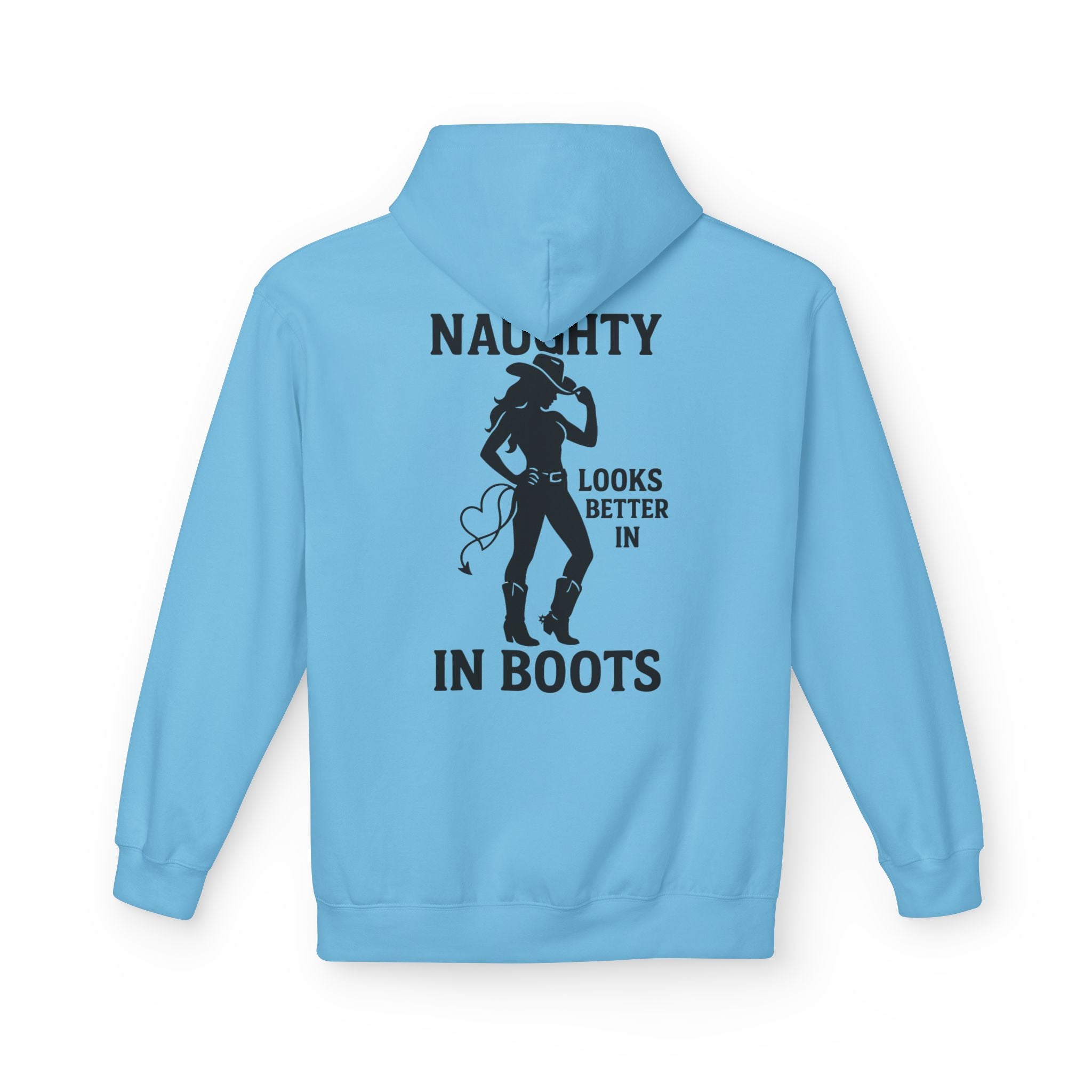 Naughty in Boots Hoodie