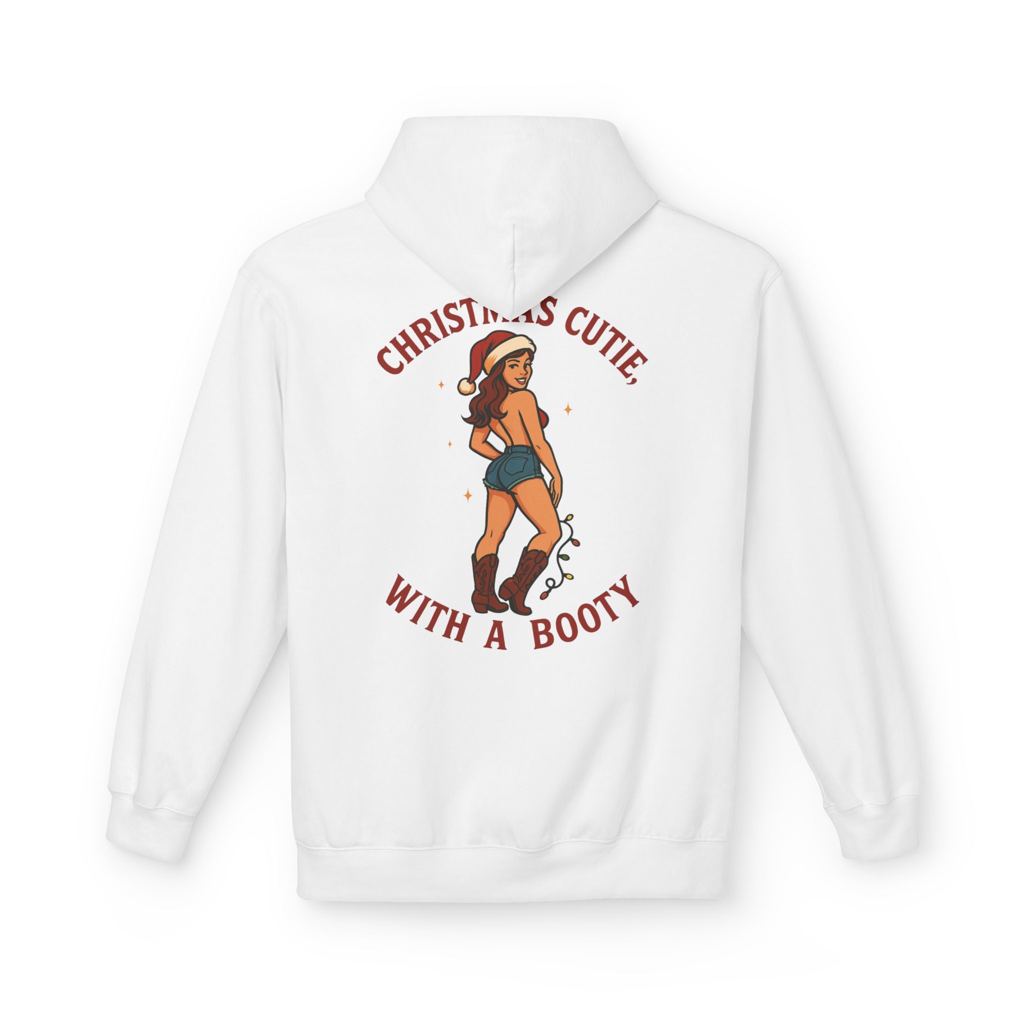 Christmas Cutie with a Booty Hoodie