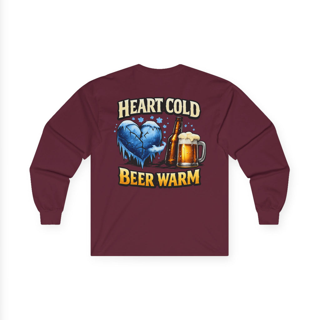 Heart Cold Beer Warm Long Sleeve