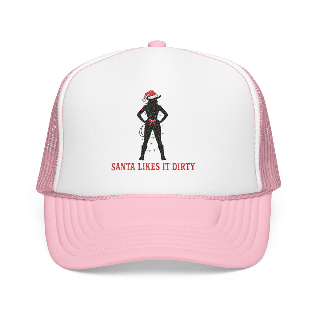 Santa Likes It Dirty trucker hat