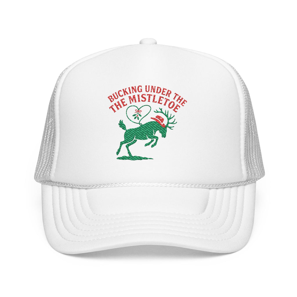 Bucking Under the Mistletoe Trucker Hat