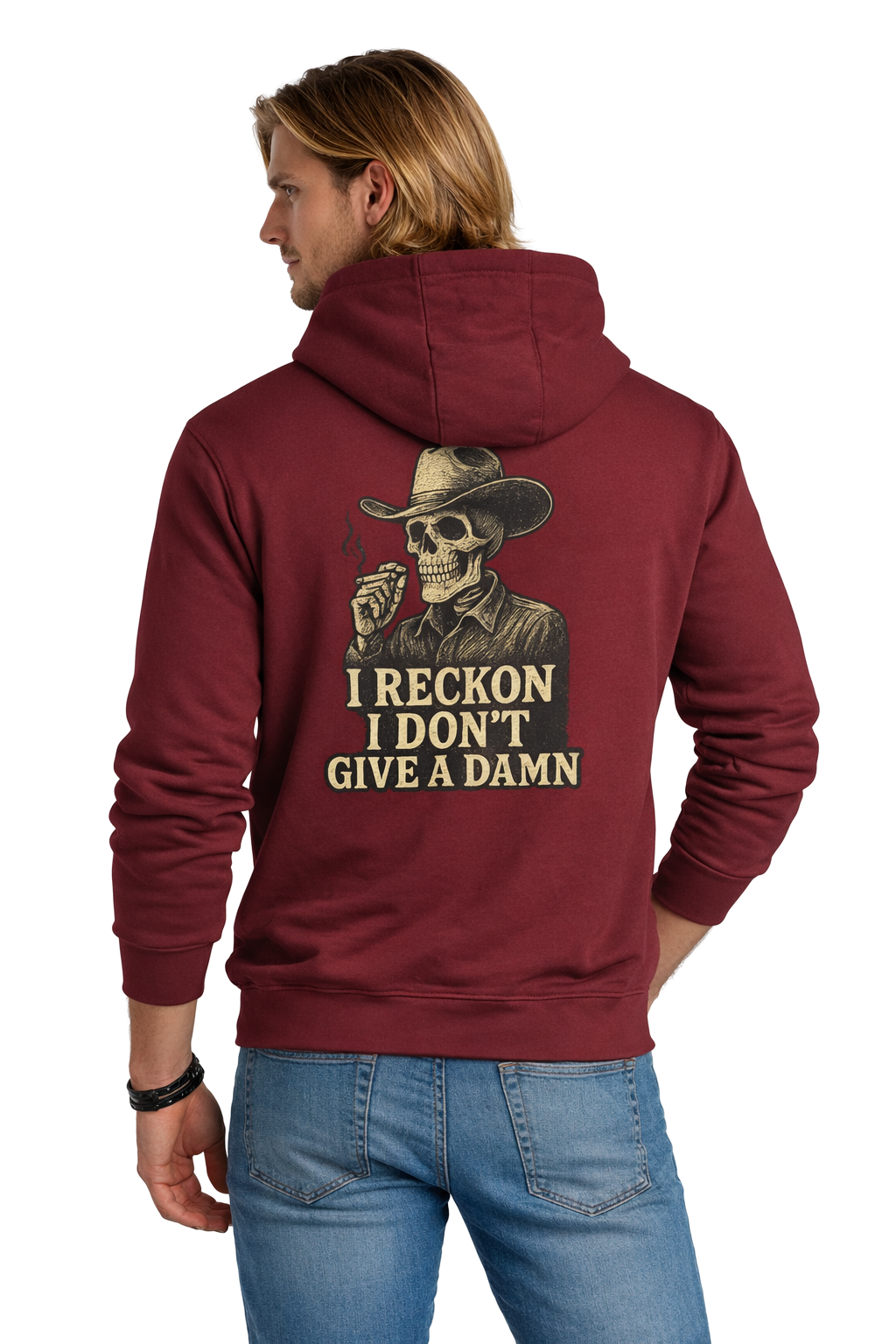 I Reckon I Don't Give A Damn Hoodie