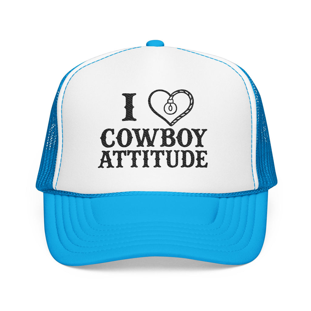I Love Cowboy Attitude Hat