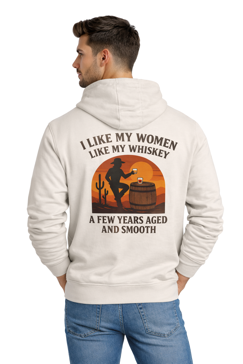 I Like My Women Like My Whiskey Hoodie